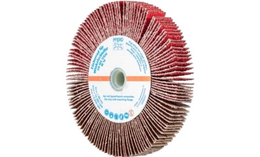 Pferd Sliperondell FR WS 12520 M14 Co Cool K40 125x20mm 2 stk Pferd Sliperondell FR WS 12520 M14 Co Cool K40 125x20mm 2 stk