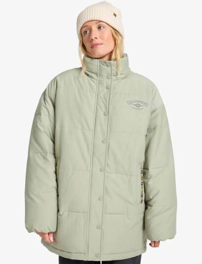 Billabong Magic Puffer - Green - S Billabong Magic Puffer - Green - S