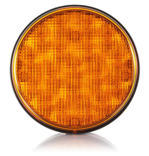 TruckLite Truck-Lite M838 Baklykt Led (Rund Hamburgerlykt, Oransje Markeringslys Hamburger, Deutsch)