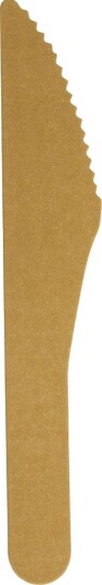 10 stk Miljøvennlige Kniver Gull 13 cm