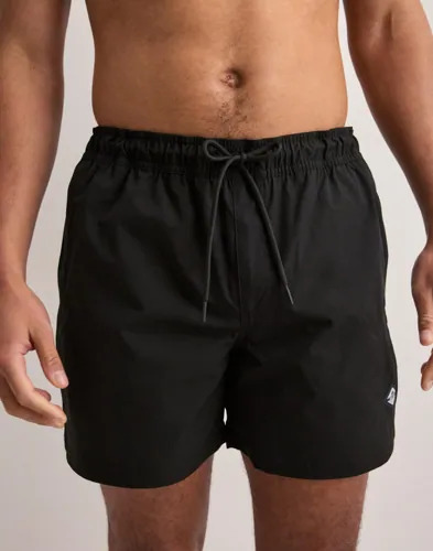 Jack & Jones Jpstmaui Tropic Solid Swim Shorts R Badeshorts Svart