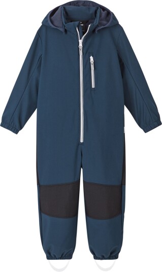 Reima Kids' Softshell Overall Nurmes 92 Navy