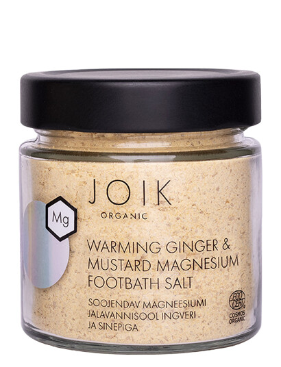 JOIK Joik Organic Warming Ginger & Mustard Magnesium Footbath Salt - Nude - 200 g