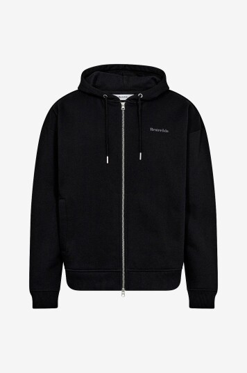 Resteröds Hettegenser Rick Hoodie Zip Svart Resteröds Hettegenser Rick Hoodie Zip Svart