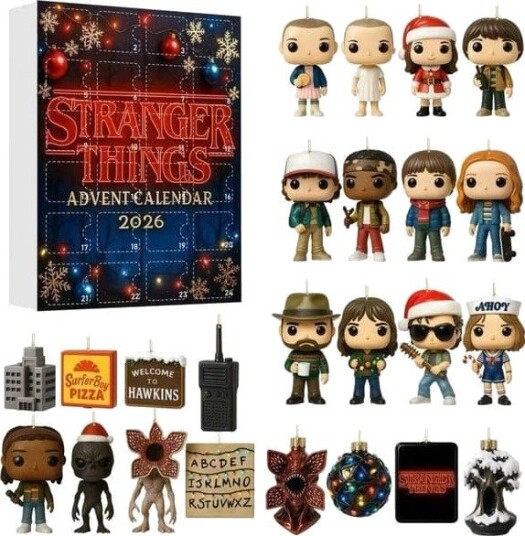 Stranger Things Julekalender 2026   24 Dagers Nedtelling