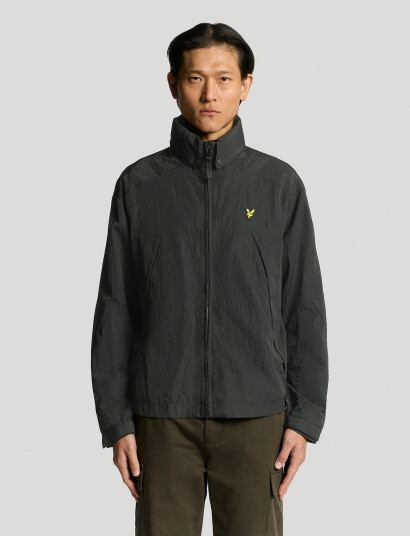 Lyle & Scott Fold Away Hood Jacket - Black - XS