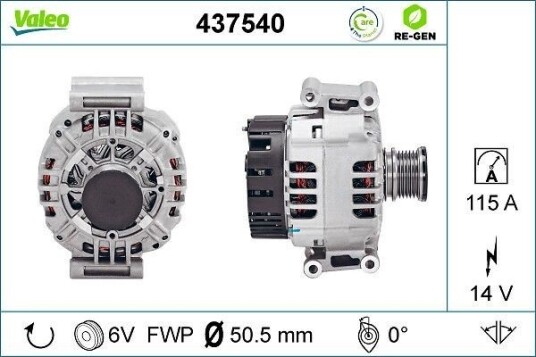VALEO 437540 Dynamo VALEO 437540 Dynamo