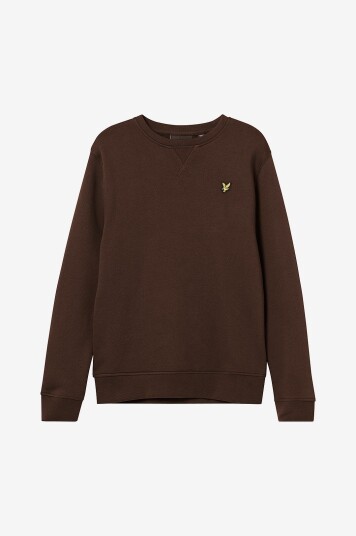 Lyle & Scott Collegegenser Crew Neck Sweatshirt Brun