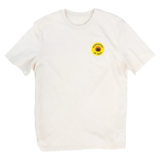 Lemmel Kaffe T Shirt Kokkaffe Ja Tack Raw Nat. White