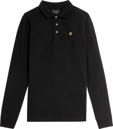 Lyle & Scott Poloskjorte - Jet Black - Lyle & Scott - 9-10 år (134-140) - Genser - Svart