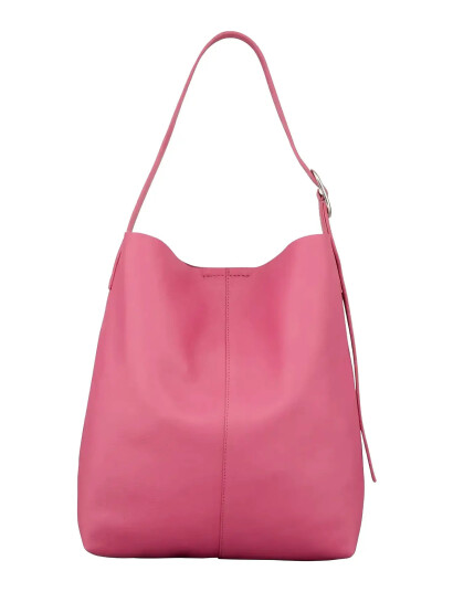 Becksöndergaard Grain Mae Buckle Bag Pink ONE SIZE Becksöndergaard Grain Mae Buckle Bag Pink ONE SIZE