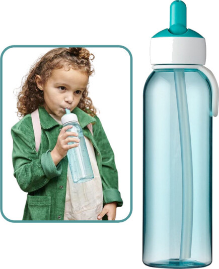 Mepal drikkeflaske med flip-Up tut turkis 500 ml