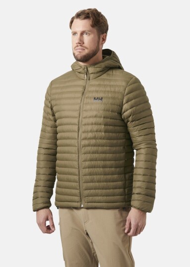 Helly Hansen SIRDAL HOODED INSULATOR JACKET BEDROCK L Vinterjakker