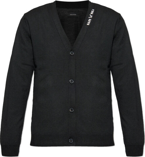 Zadig & Voltaire Herre Strikkevarer Svart L,