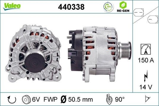 Dynamo VALEO 440338 Dynamo VALEO 440338