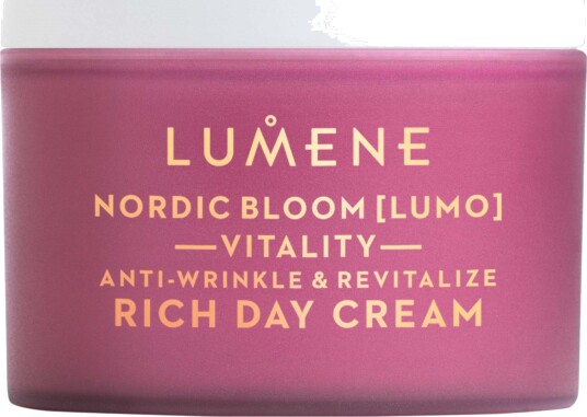 Lumene Nordic Bloom Vitality Anti-Wrinkle Dagkrem 50ml for Moden og Tørr Hud Lumene Nordic Bloom Vitality Anti-Wrinkle Dagkrem 50ml for Moden og Tørr Hud