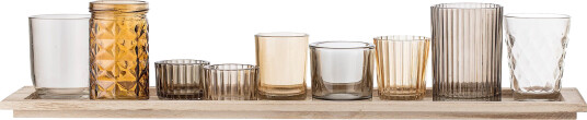 Bloomingville Sanga Lysestake Set med 10 Fyrfadsstager Brun Bloomingville Sanga Lysestake Set med 10 Fyrfadsstager Brun