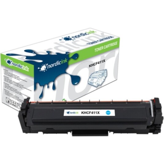 Nordicink Tonerkassett cyan KHCF411X