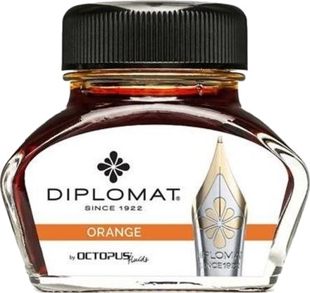 Diplomat Diplo Octopus blekk oransje 30 ml Diplomat Diplo Octopus blekk oransje 30 ml