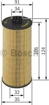 Oljefilter BOSCH 1 457 429 302 Oljefilter BOSCH 1 457 429 302