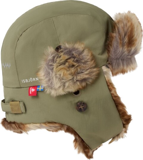 Isbjörn Of Sweden Squirell Winter Cap Kids Moss 52/54 cm