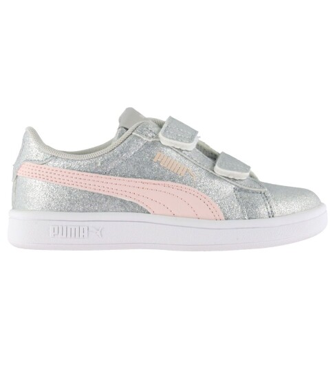 PUMA Puma Smash 3.0 Glitz Glam V Ps - Silver - 34 PUMA Puma Smash 3.0 Glitz Glam V Ps - Silver - 34