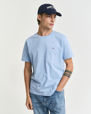 Klassisk t-skjorte i regular-fit CAPRI BLUE S