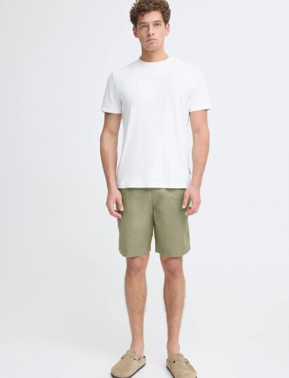 Casual Friday Cfsarup 0271 Linen Mix Shorts   Khaki green   M