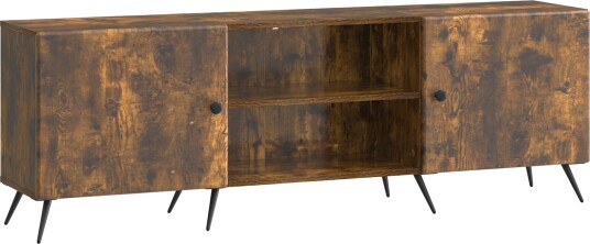 TV skap Røkt Eik 150 x 31 x 50 cm Konstruert tre TV skap Røkt Eik 150 x 31 x 50 cm Konstruert tre