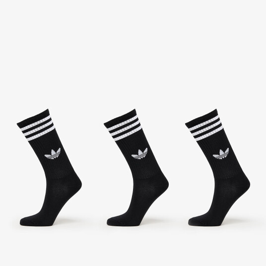 Sokker adidas 3 Stripes High Crew Socks 3 Pack Black/ Lucid Red/ Lucid Blue L Sokker adidas 3 Stripes High Crew Socks 3 Pack Black/ Lucid Red/ Lucid Blue L