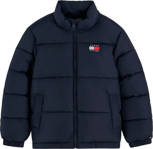 Tommy Hilfiger New Essential Puffer Jacket DARK BLUE 140