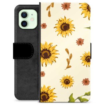 iPhone 12 Premium Lommebok-deksel Solsikke