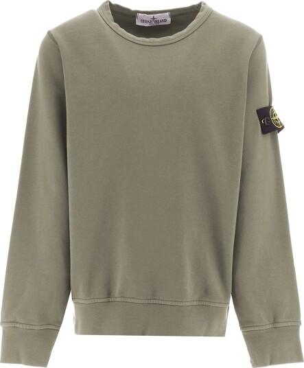 Stone Island Collegegenser Gjørme m. Logo Stone Island 8 år 128 Collegegenser Grønn