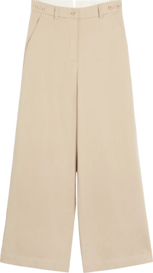 Weekend Max Mara Dame Bukser Beige S,