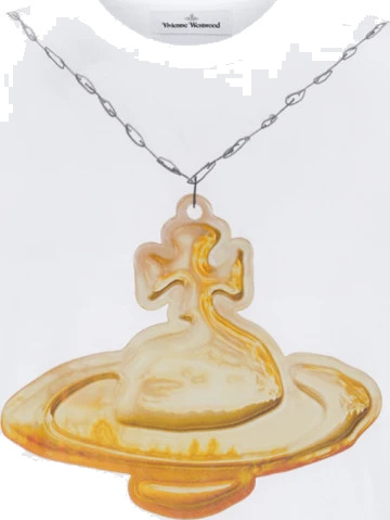 Vivienne Westwood Herre Topper Hvit M, Vivienne Westwood Herre Topper Hvit M,