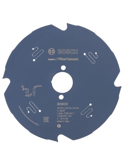 Bosch Sirkelsagblad Expert for Fibre Cement 170 x 30 x 2,2 mm, 4