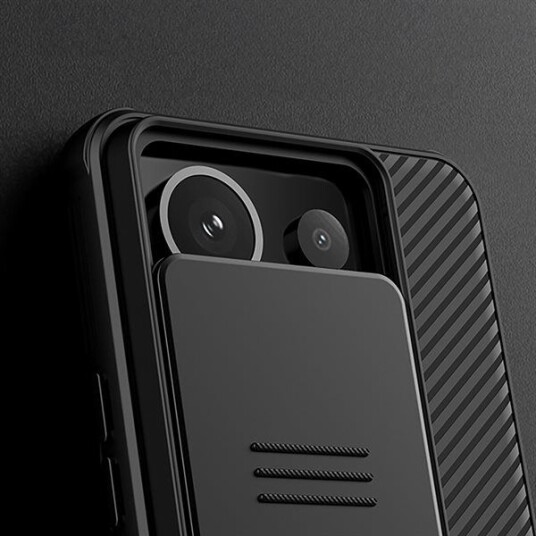 Nillkin Camshield Pro Mobildeksel for Xiaomi Redmi Note 13 Pro 5G / Poco X6 5G - Svart