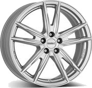 DEZENT KF silver 7 x 17 CB57,10 ET51 5/112 7 x 17