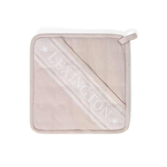 Lexington Icons Organic Cotton Jacquard Star Gryteklut Hvit / Beige Lexington Icons Organic Cotton Jacquard Star Gryteklut Hvit / Beige