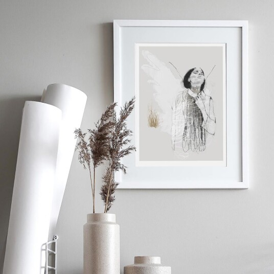Anna Bülow Anna Bülow poster Fire Flie 50x70 cm