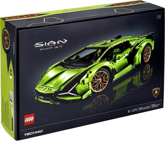 Lego Technic Lamborghini Sián Fkp 37 42115 Lego Technic Lamborghini Sián Fkp 37 42115