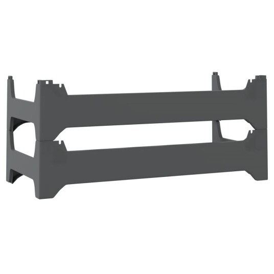 vidaXL Vinstativ for 12 flasker PP stablebar vidaXL Vinstativ for 12 flasker PP stablebar