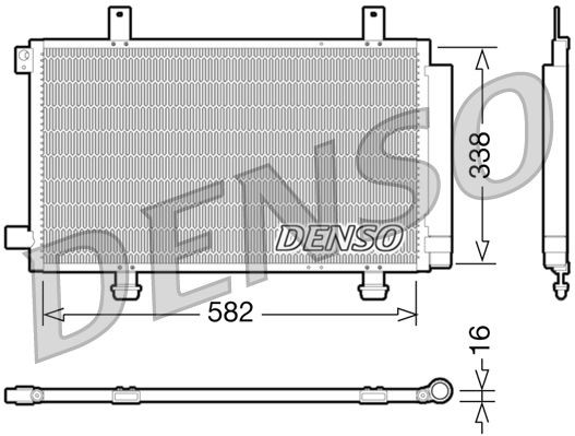 Radiator DENSO DRM50072