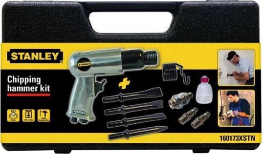Stanley Pneumatisk Slaghammersett 4000 Slag/Min, 6 bar, 7 Deler