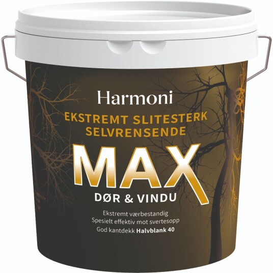 Harmoni Dor Og Vindu Max Base Hvit 2,7l Harmoni Dor Og Vindu Max Base Hvit 2,7l