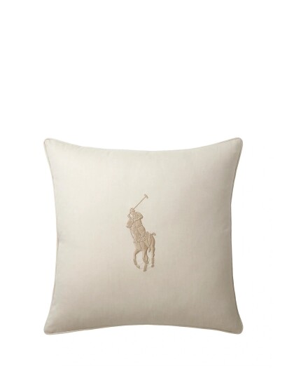 Ralph Lauren Home Oxford Cushion Cover Cream 50X50CM Ralph Lauren Home Oxford Cushion Cover Cream 50X50CM