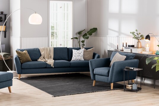 Trend Lenestol Blå