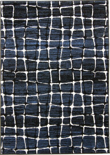 Wilton teppe Florence Jeans marineblå Størrelse: 200 x 290 cm