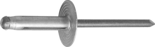 Ejot TREBOL Blindnagle AL/AL, konveks, stort hode Ø12 mm, 4x18,8 mm, 250-pakning, Innfesting