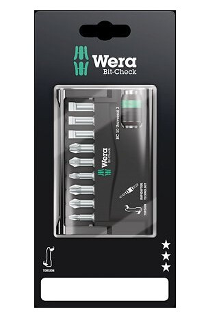 Wera 05073410001, 10 Stykker, Philips, Pozidriv, Spor/Slot, Ph 1, Ph 2, Ph 3, Pz 1, Pz 2, Pz 3, 200 Mm, 15 Mm Wera 05073410001, 10 Stykker, Philips, Pozidriv, Spor/Slot, Ph 1, Ph 2, Ph 3, Pz 1, Pz 2, Pz 3, 200 Mm, 15 Mm